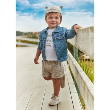 Conjunto punto con gorro...