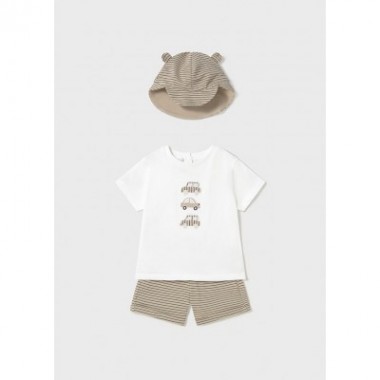 Conjunto punto con gorro...